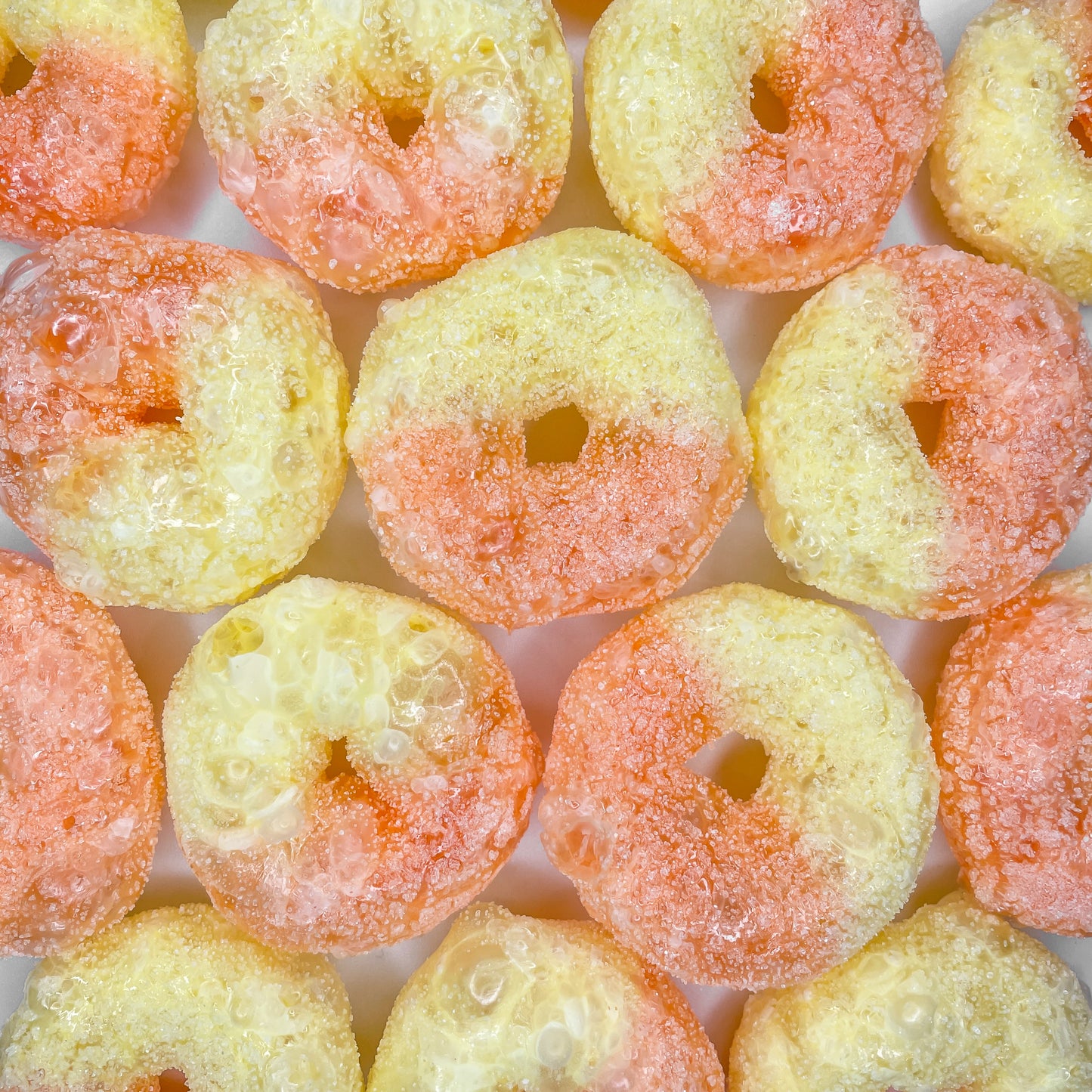 Freeze Dried Peach Ring Gummies